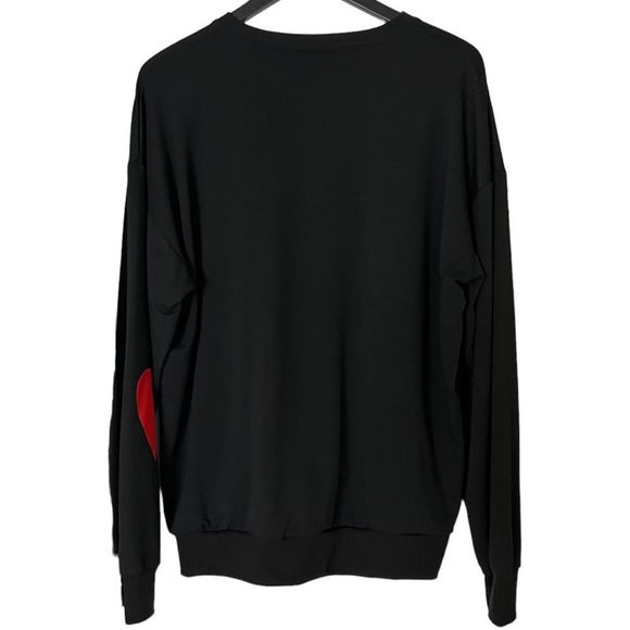 🐾 Paw Print & Hearts 💕 Long Sleeved Sweatshirt - Picture 4 of 5